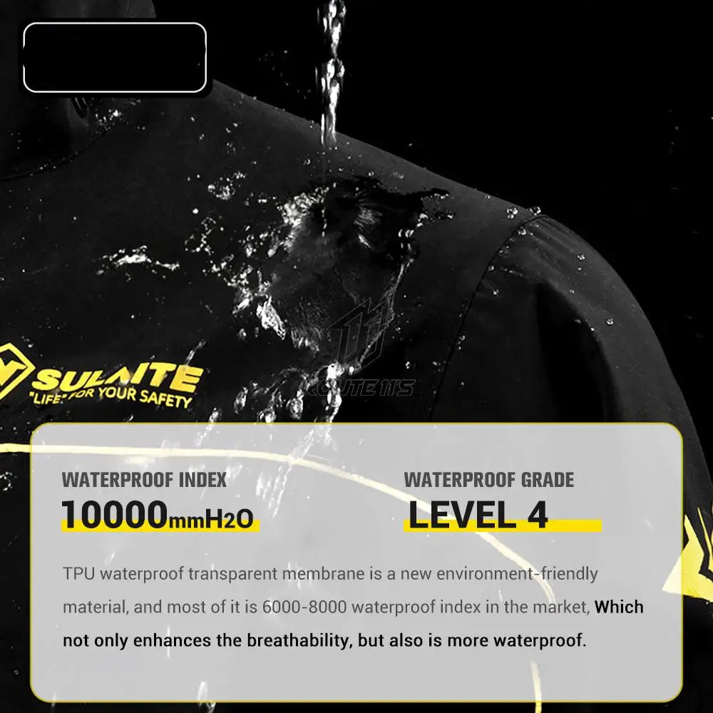 Waterproof Motorcycle Raincoat Suit