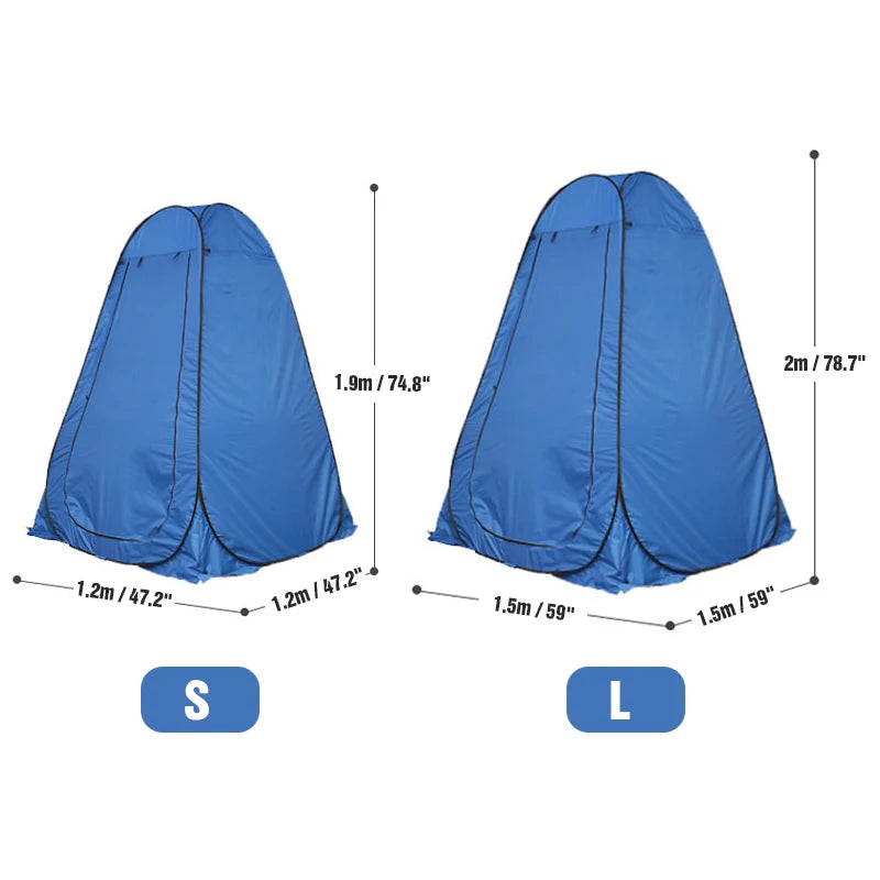 Portable Pop-Up Camping Shower Tent