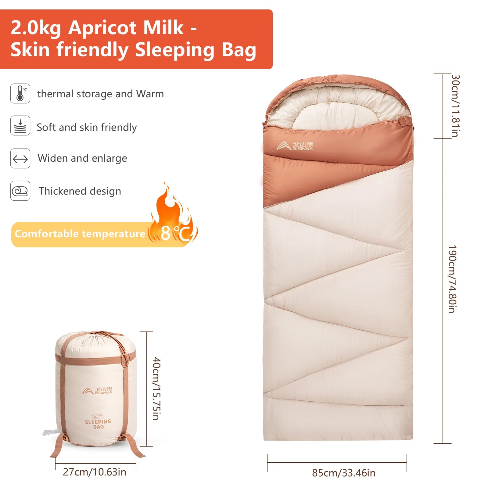 Ultralight Four Season Sleeping Bag
