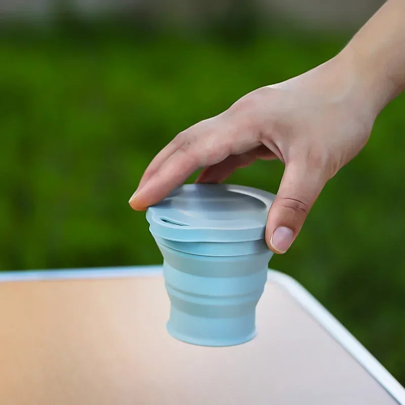 Portable Silicone Folding Travel Cup