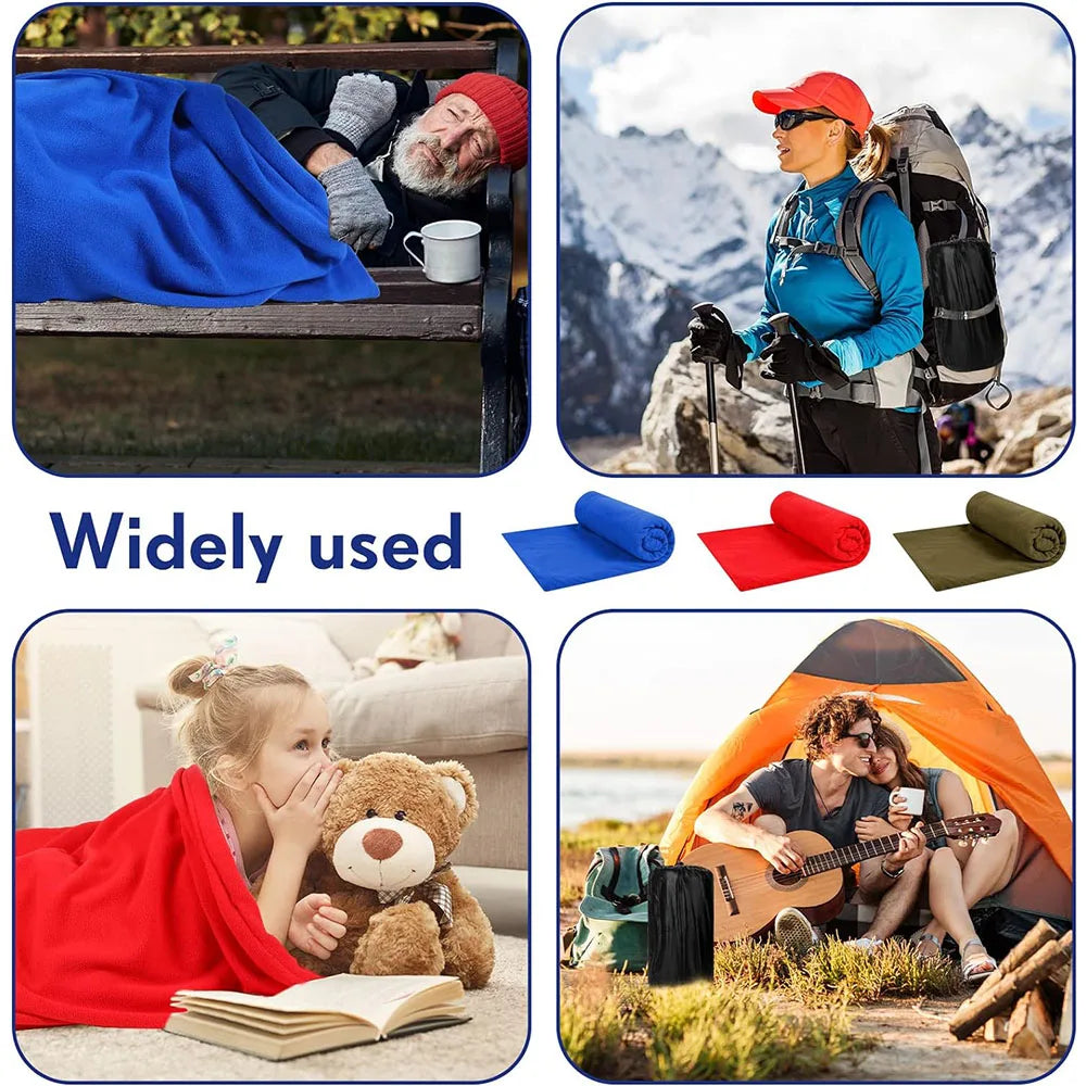 Outdoor Fleece Sleeping Bag