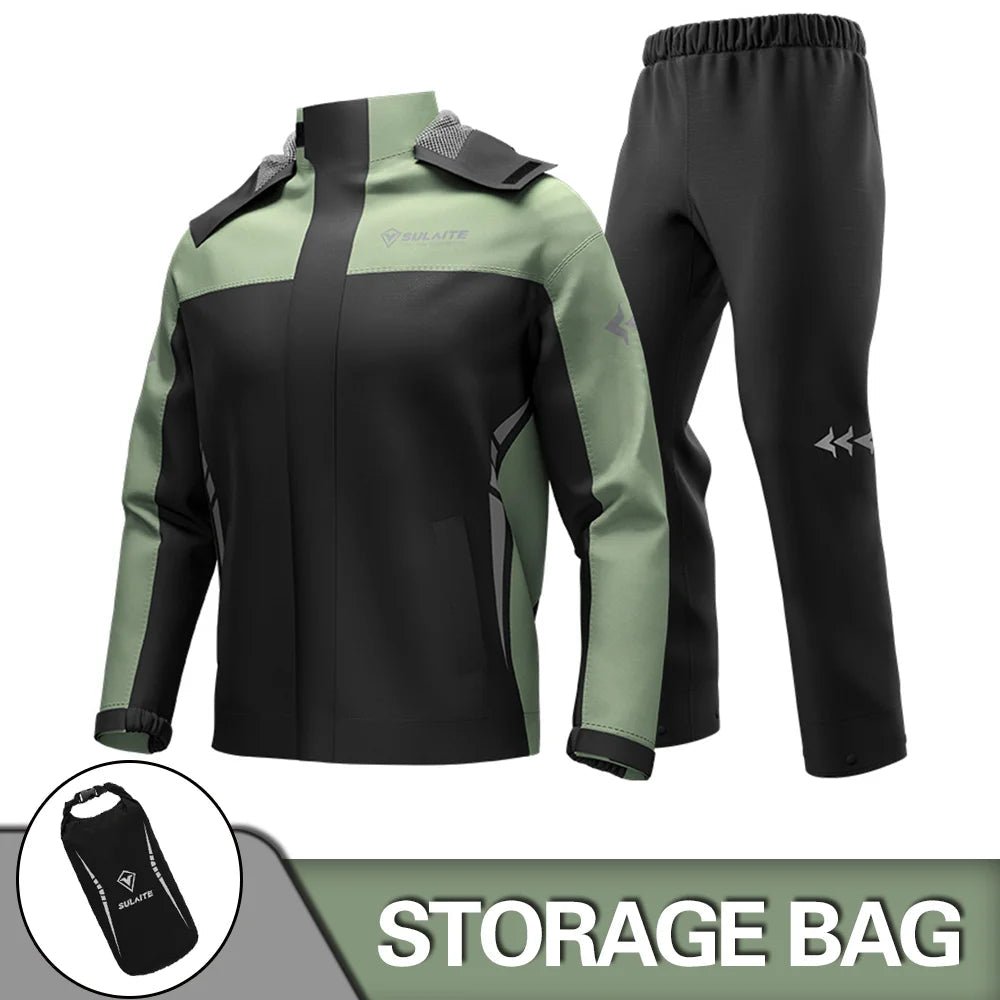 Waterproof Motorcycle Raincoat Suit