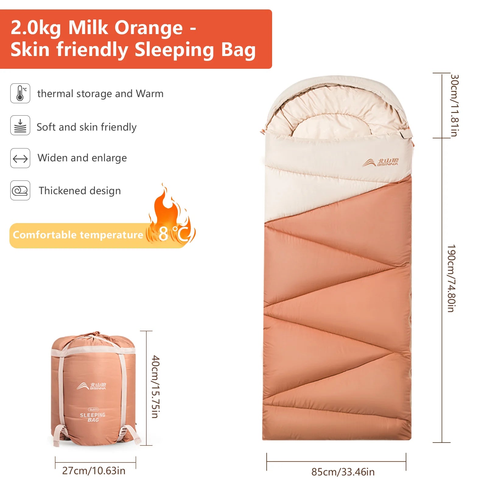 Ultralight Four Season Sleeping Bag