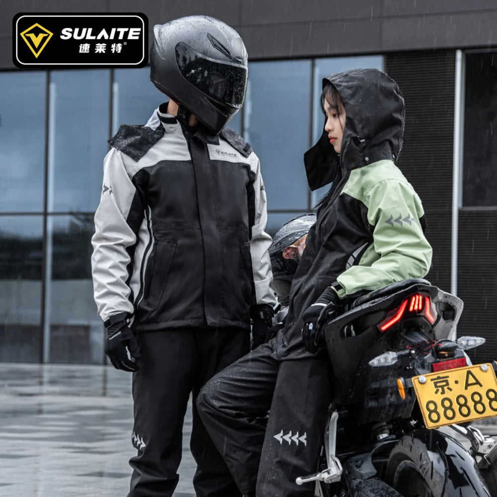 Waterproof Motorcycle Raincoat Suit