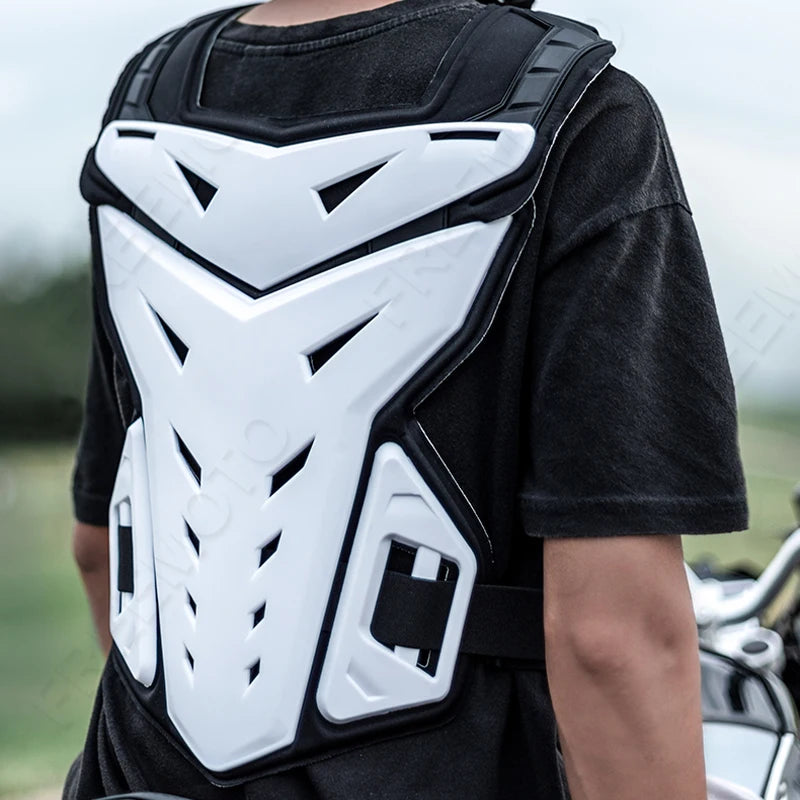 Motocross Body Armor Jacket Chest Back Protector