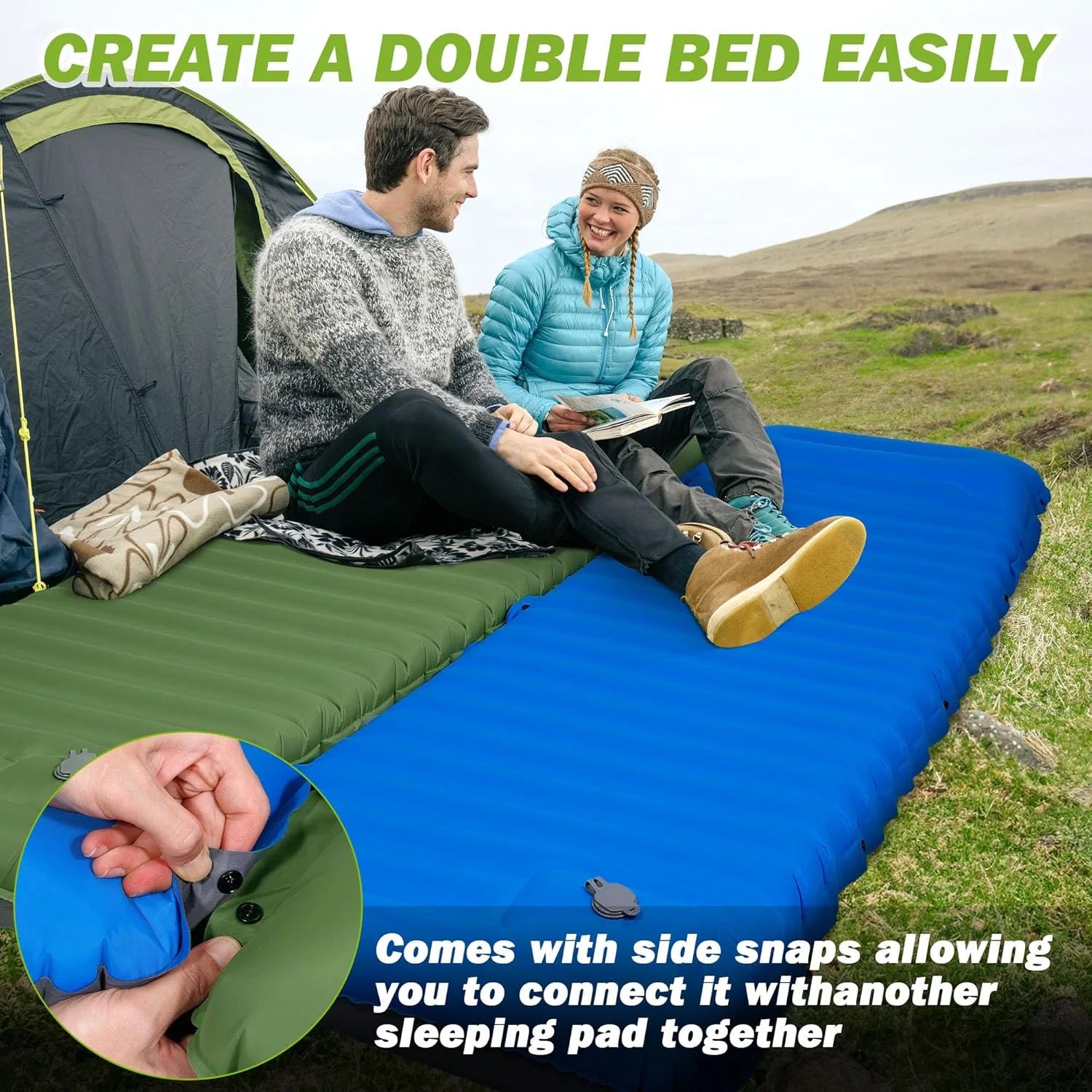 Extra Thick Camping Sleeping Pad