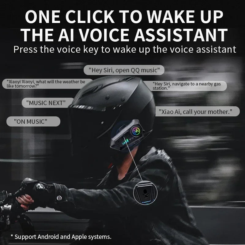 Bluetooth Motorcycle Helmet