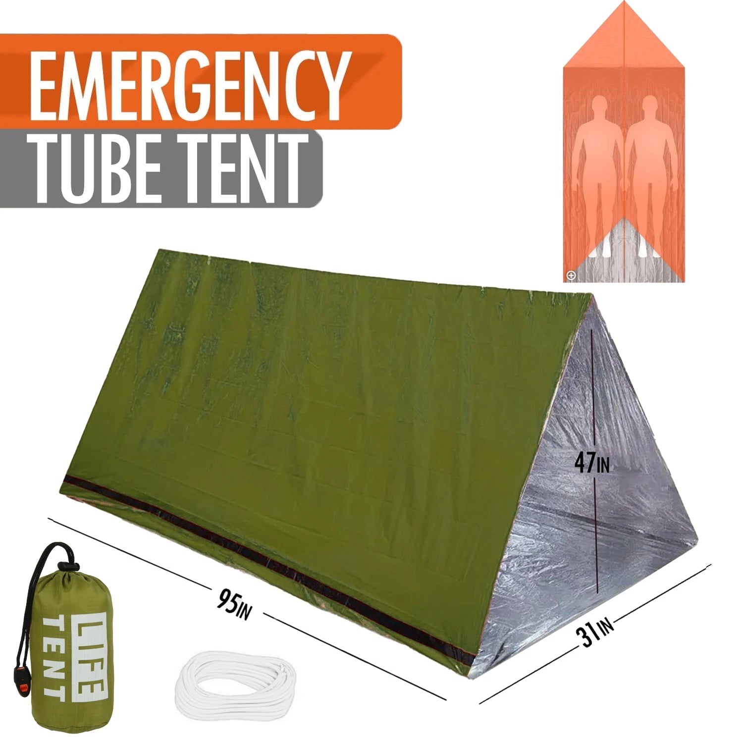 Waterproof Disaster Relief Camping Tent