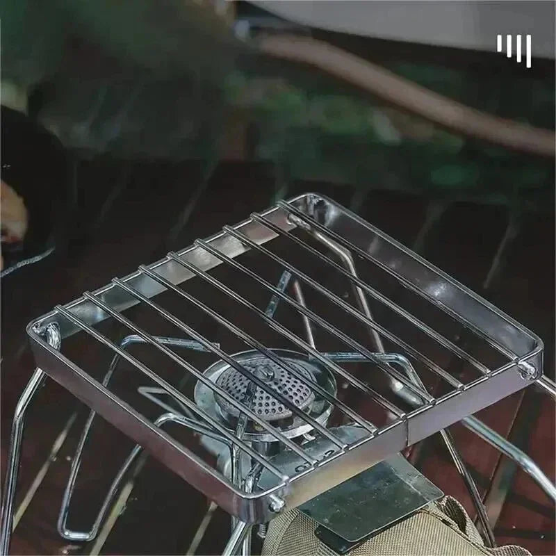 Portable Stainless Steel Camping Stove Holder