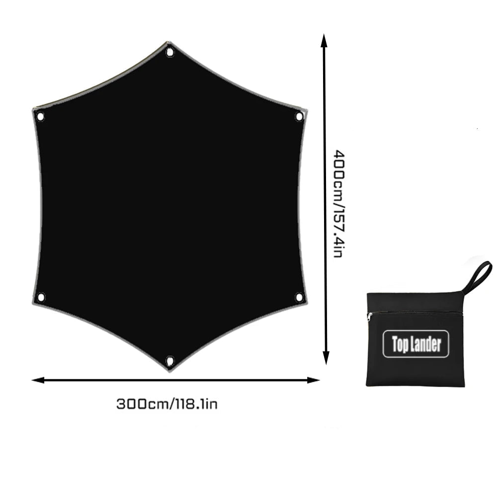 Waterproof Hexagonal Camping Tarp