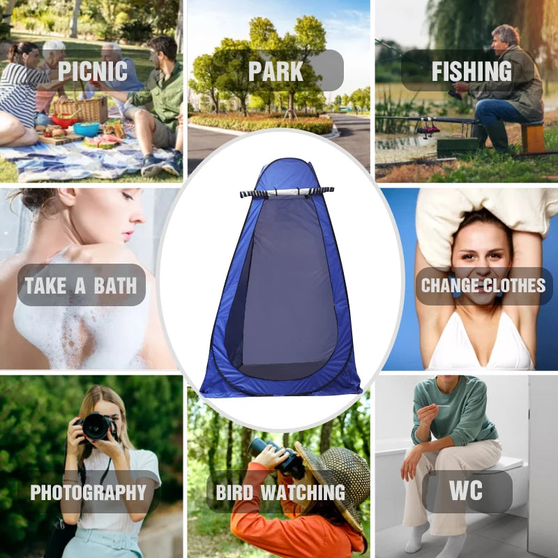Portable Pop-Up Camping Shower Tent