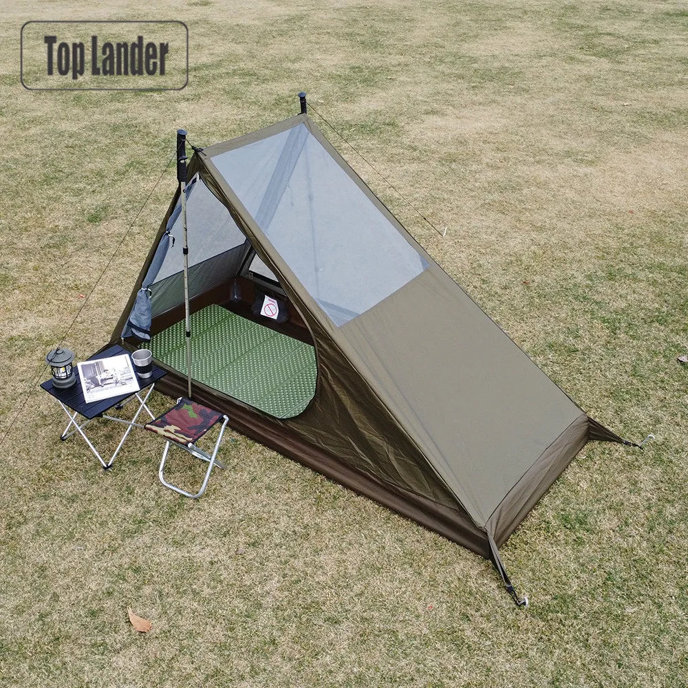 Lightweight Solo Trekking Pole Tent