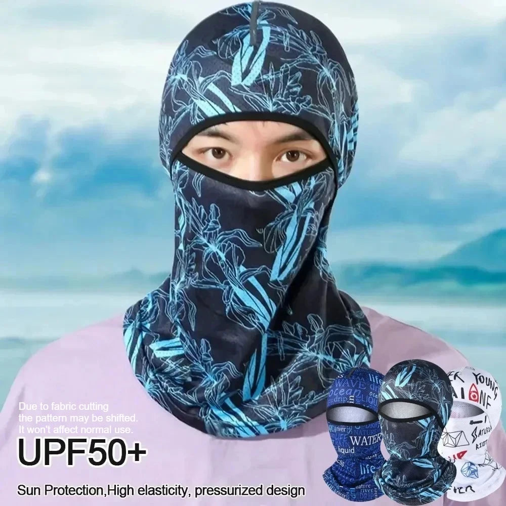 Summer Ice Silk Balaclava Face Cover