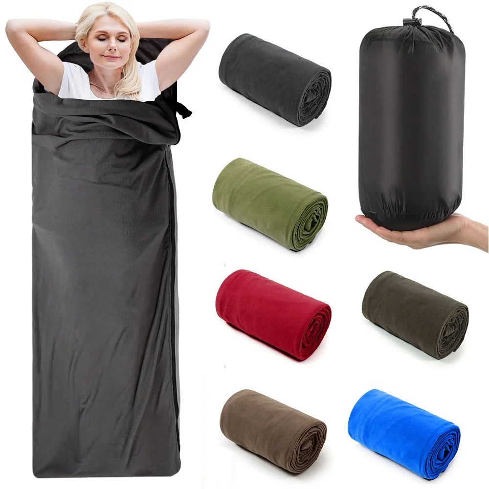 Outdoor Fleece Sleeping Bag