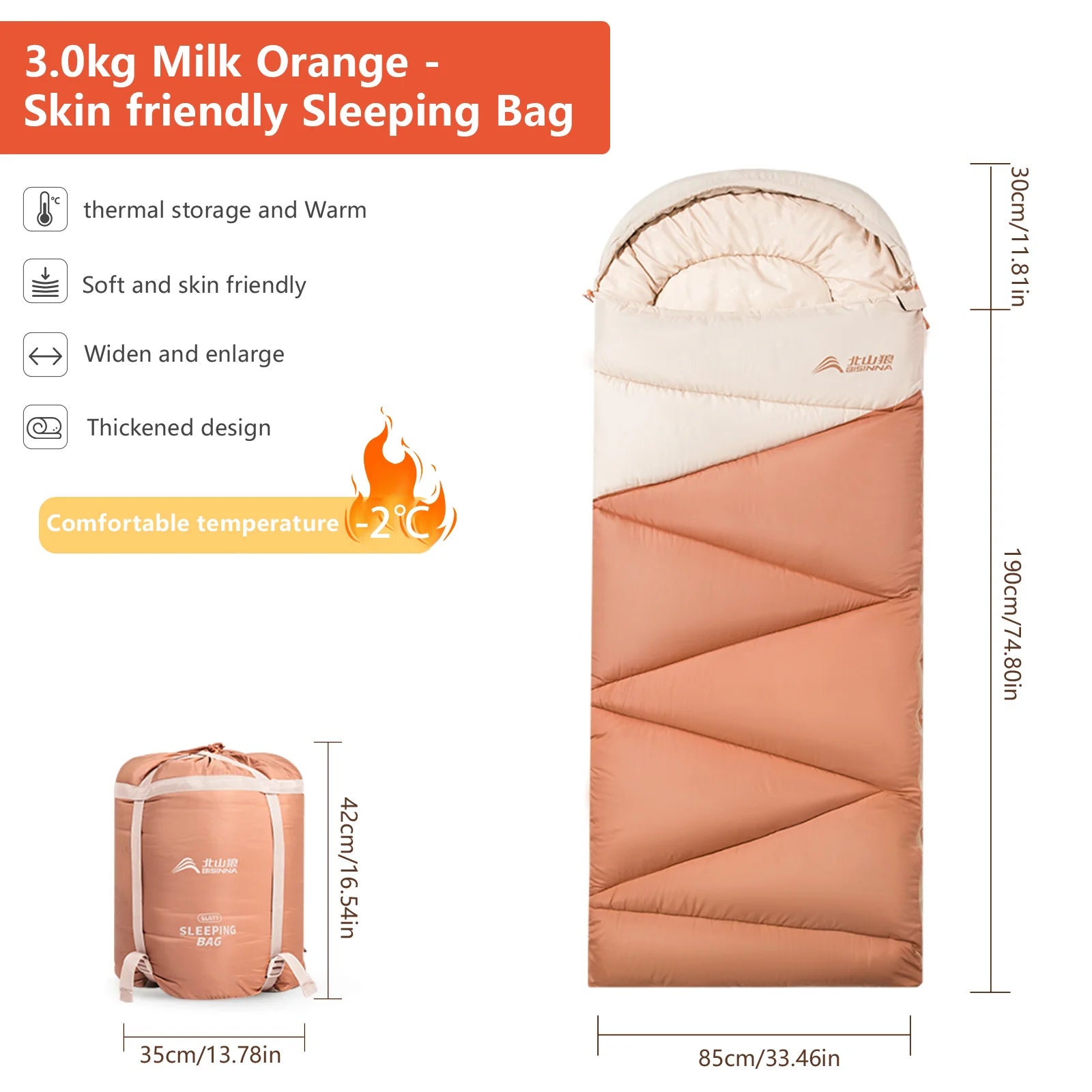 Ultralight Four Season Sleeping Bag
