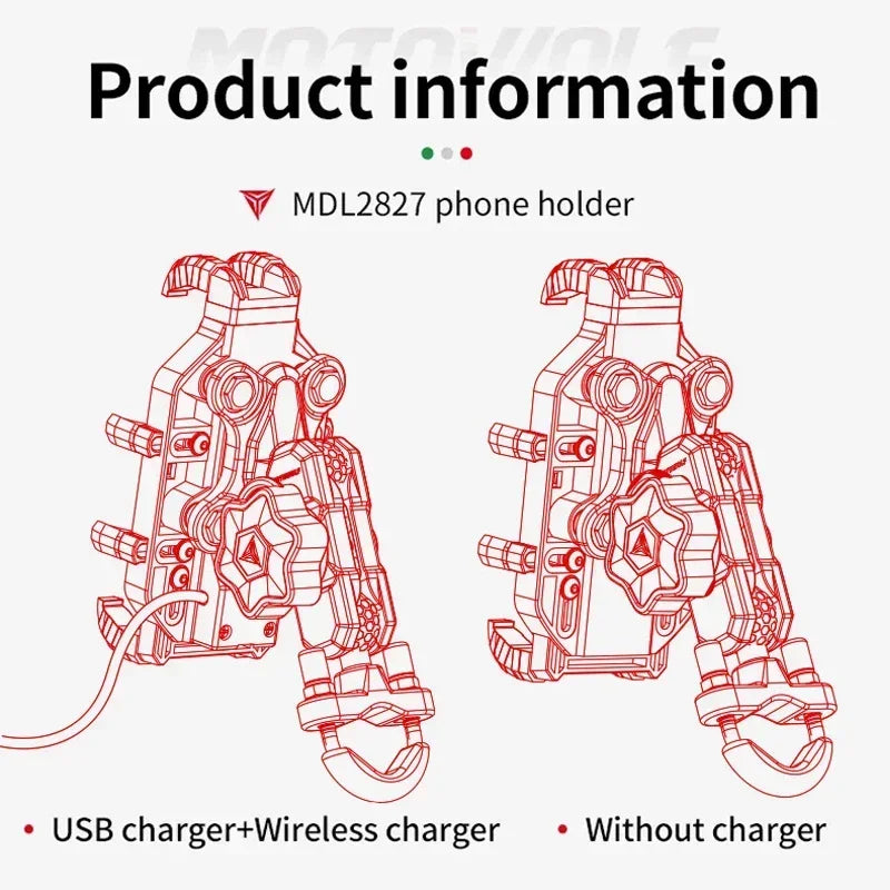Phone Holder Quick Charger