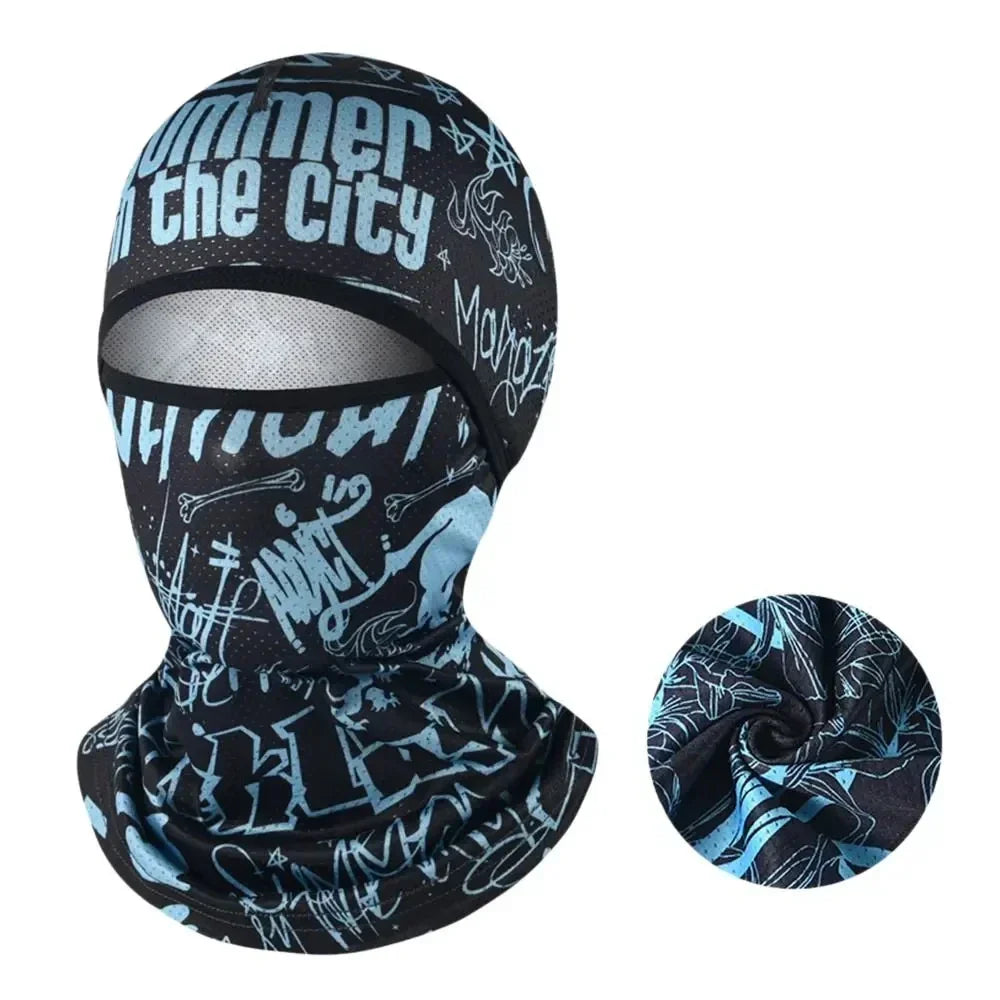 Summer Ice Silk Balaclava Face Cover