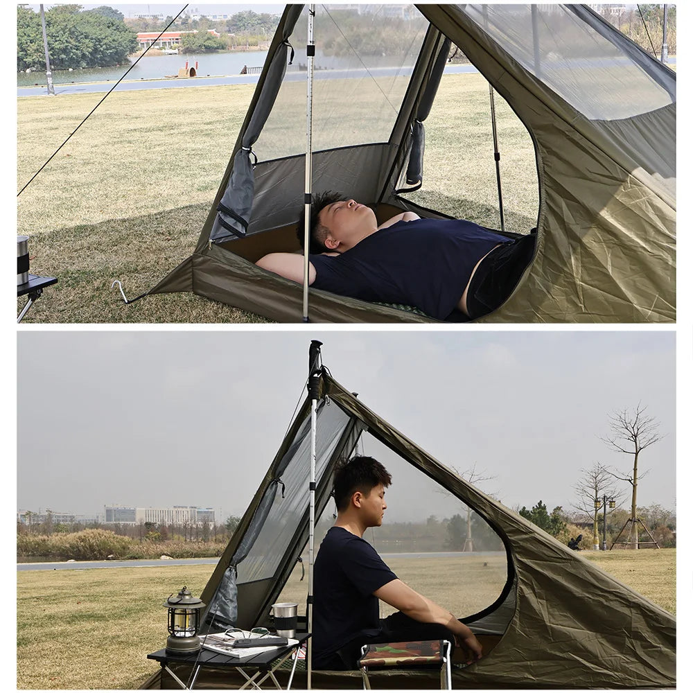 Lightweight Solo Trekking Pole Tent