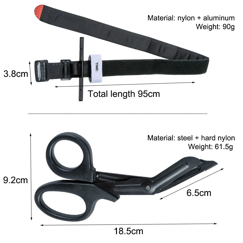 Emergency Survival Hemostasis First Aid Outdoor Medical Tool