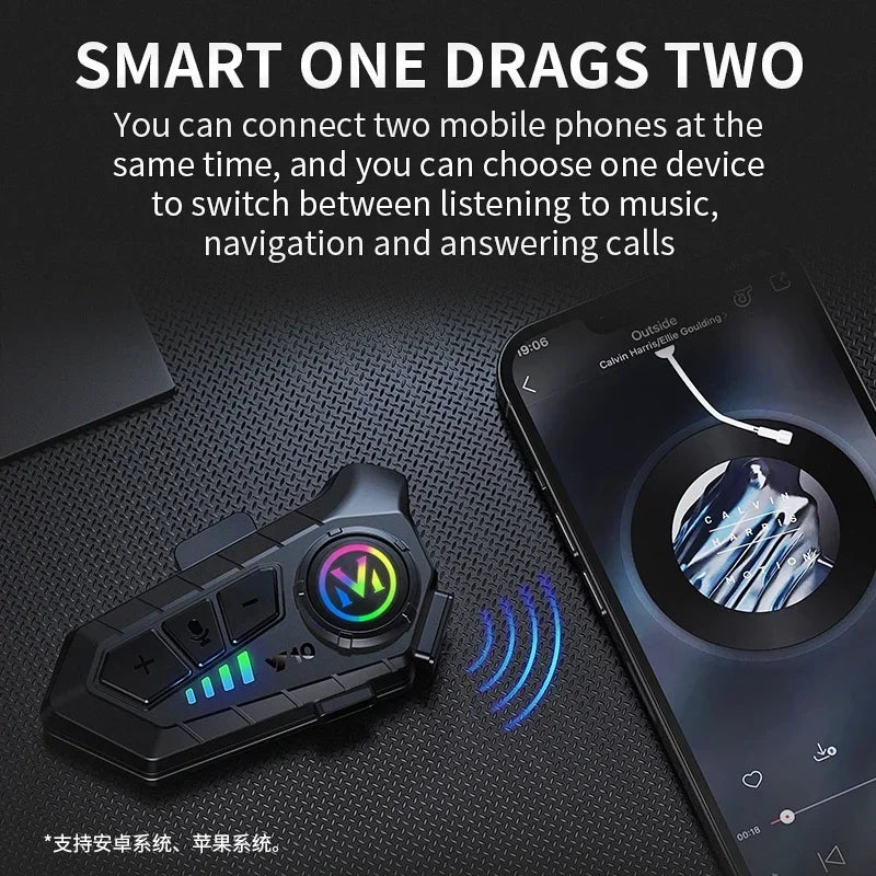 Bluetooth Motorcycle Helmet