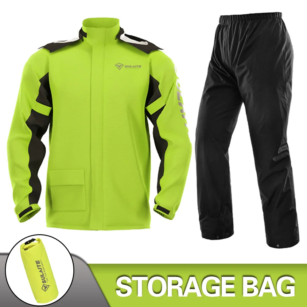 Waterproof Motorcycle Raincoat Suit