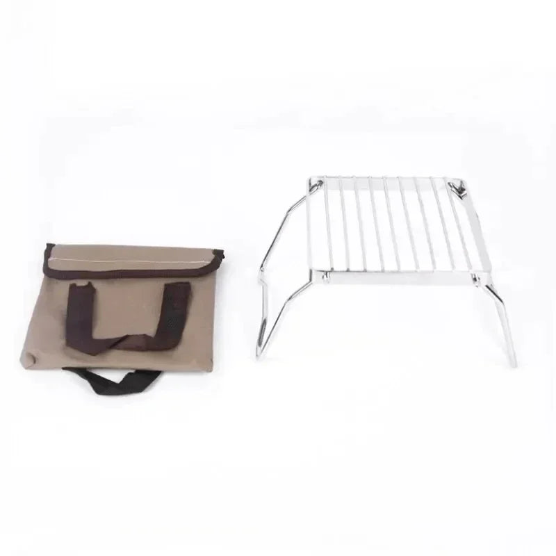 Portable Stainless Steel Camping Stove Holder