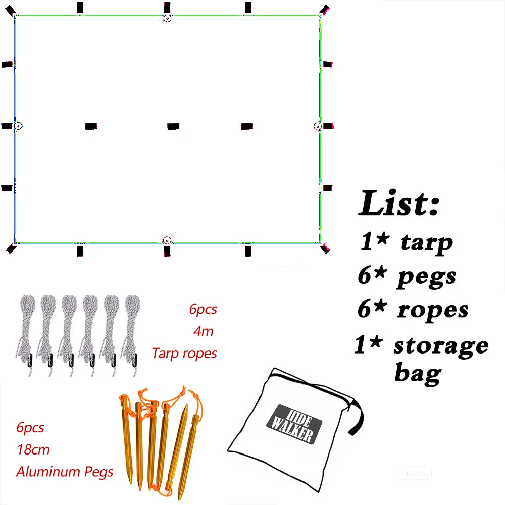 Waterproof Camping Tarp