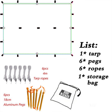Waterproof Camping Tarp
