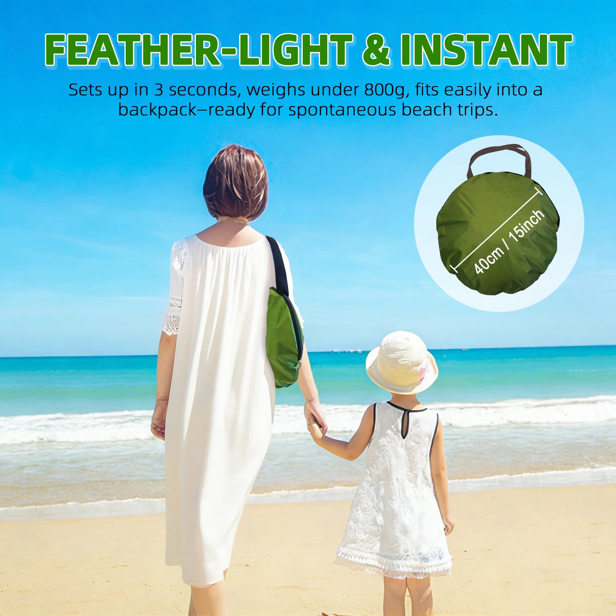 Waterproof UV Resistant Beach Tent