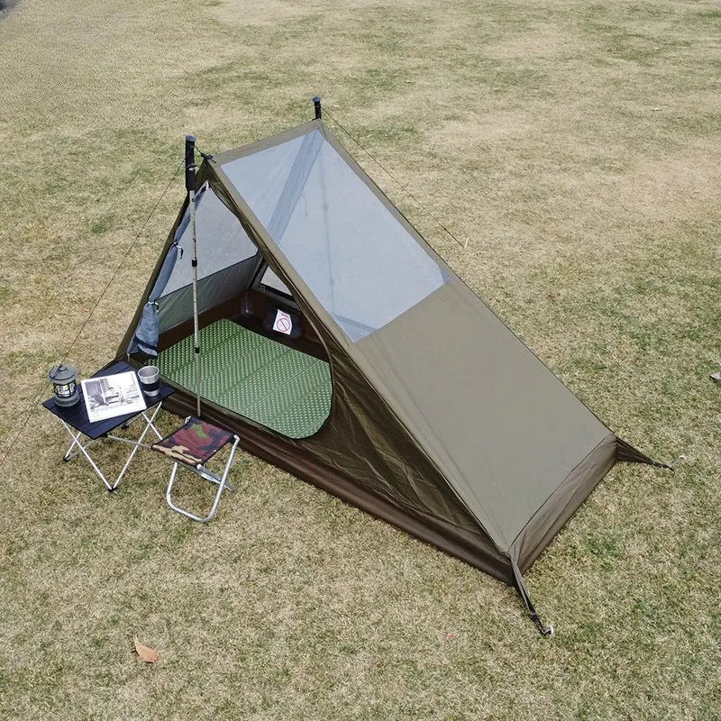 Lightweight Solo Trekking Pole Tent