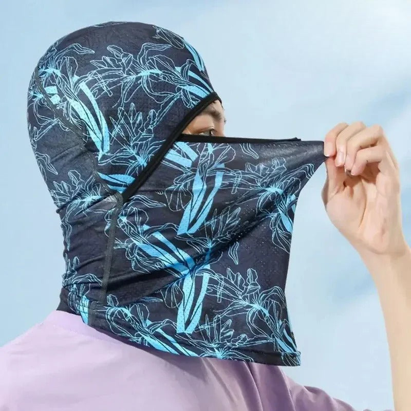 Summer Ice Silk Balaclava Face Cover